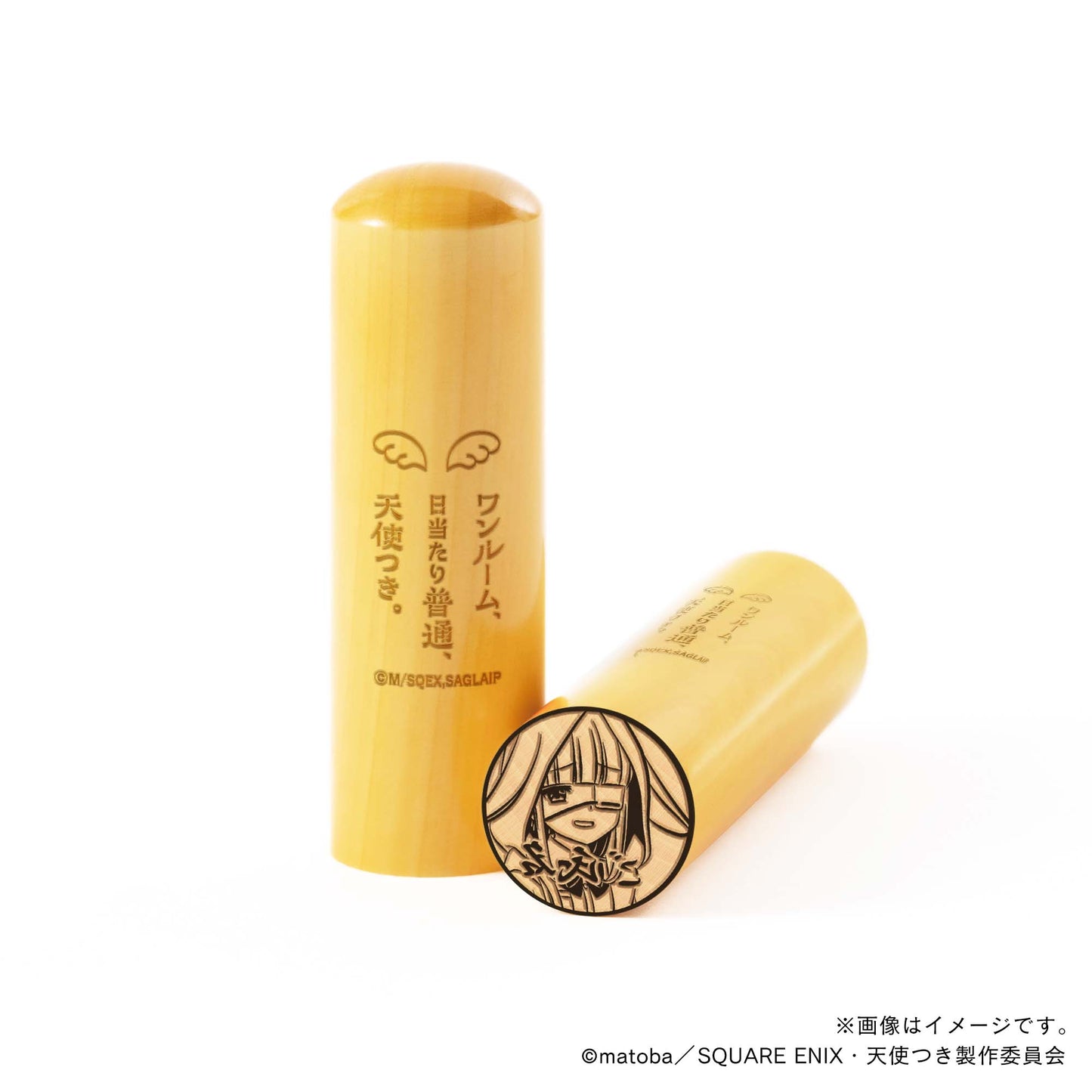 【ワンルーム、日当たり普通、天使つき。】リリーシュカ・丸印18mm