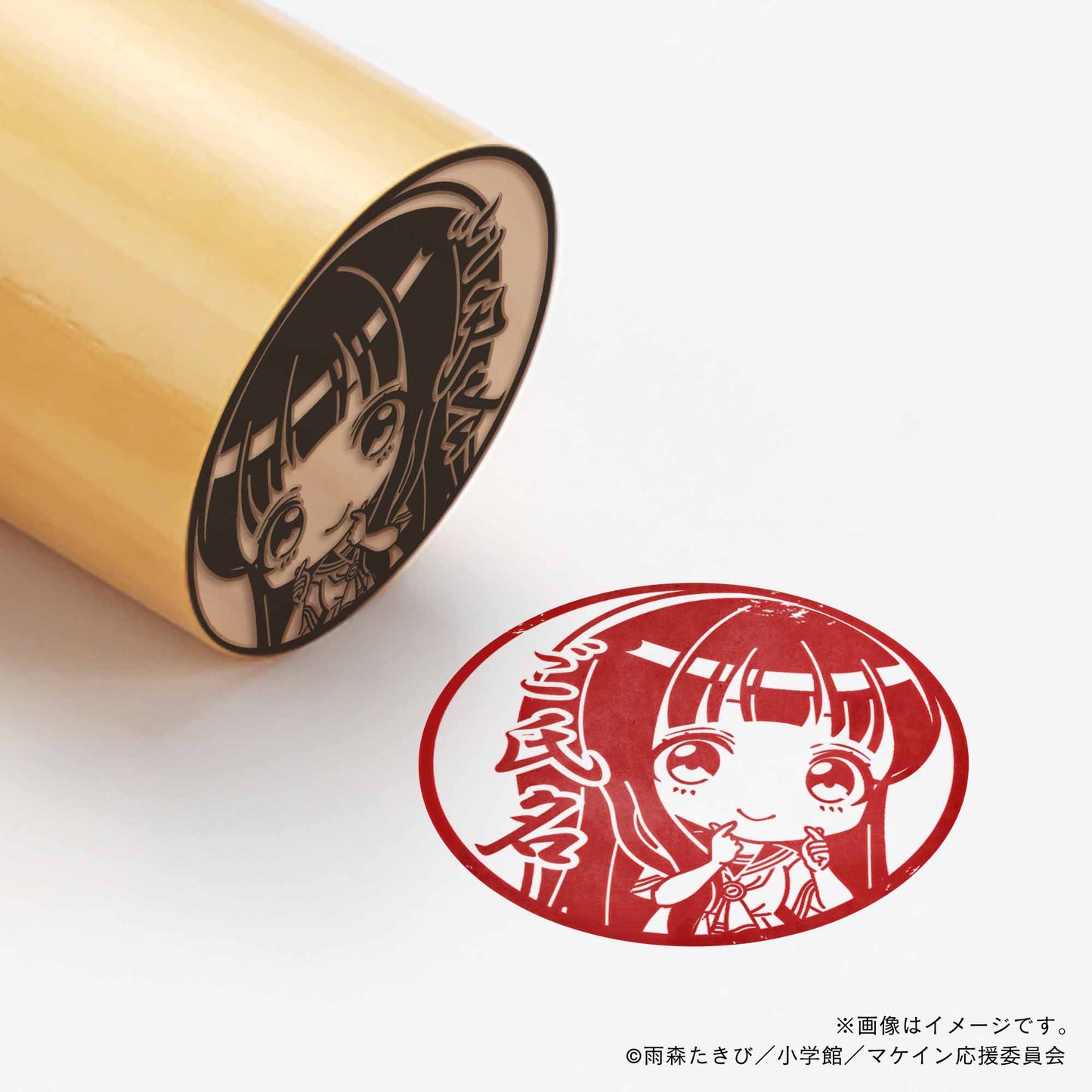 【負けヒロインが多すぎる!】温水佳樹・ミニキャラ・丸印18mm