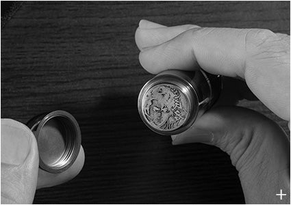 【シティーハンター】至高の痛印・COLTPYTHON375MAGNUM_CARTRIDGESEALS 使用イメージ写真