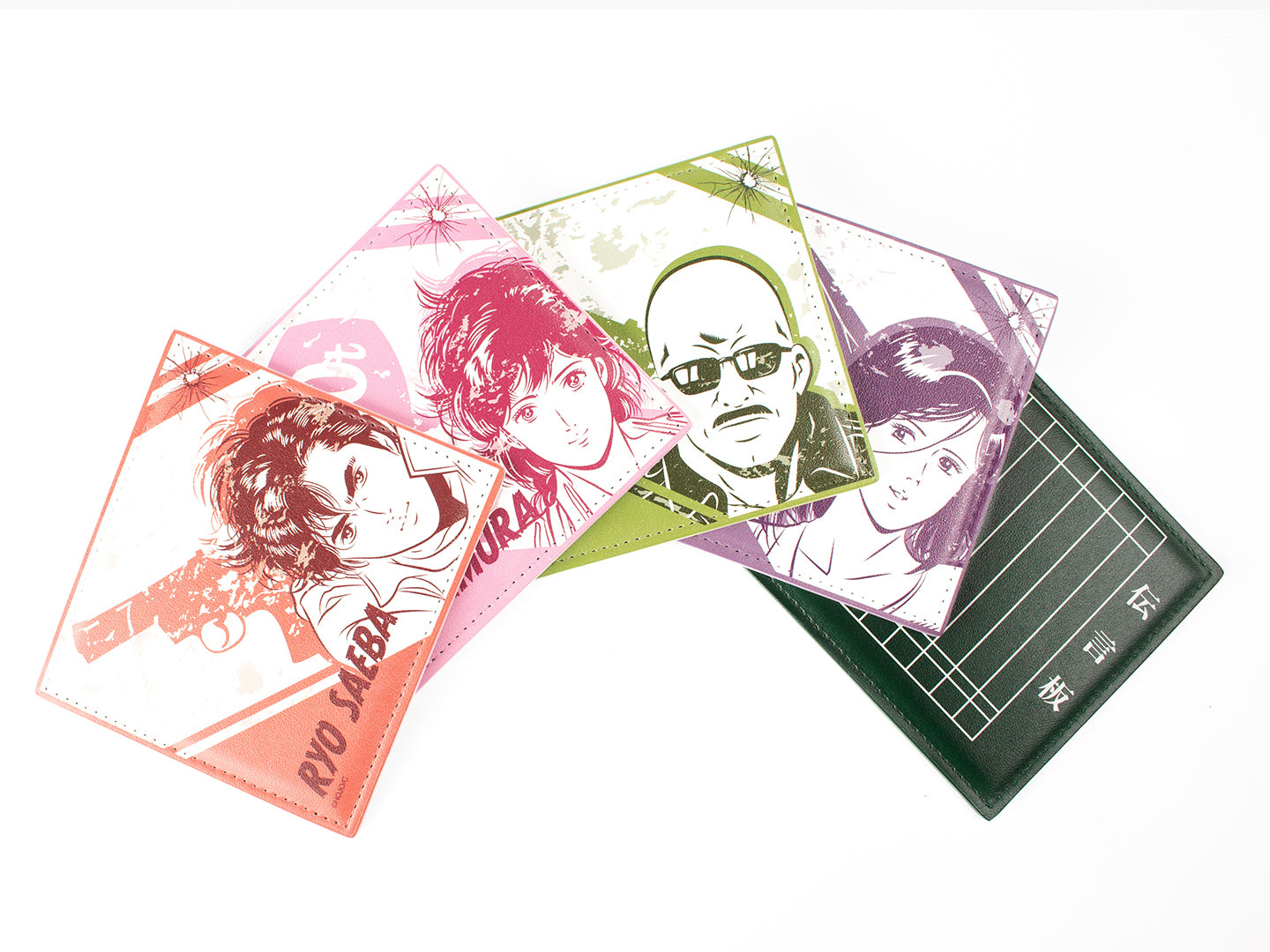 【シティーハンター】捺印マット・全種