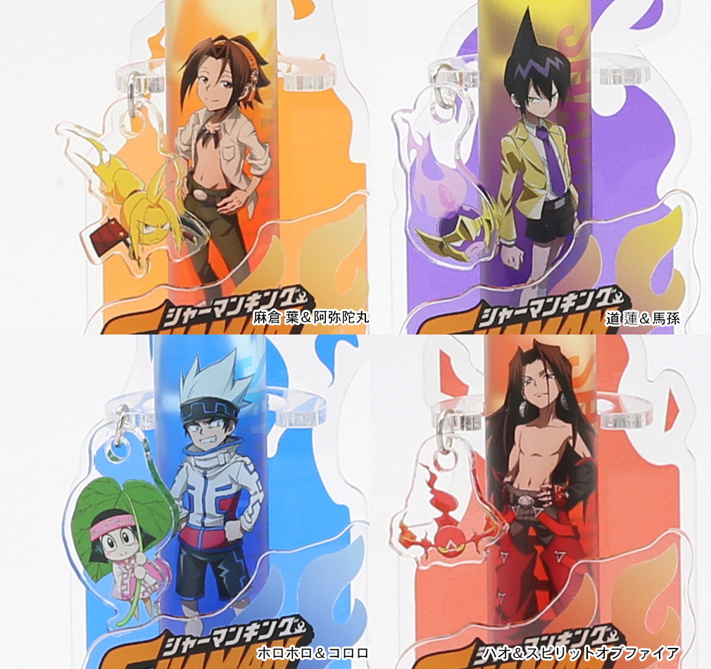 葉、道蓮、ホロホロ、ハオのアクリル痛印スタンドセット