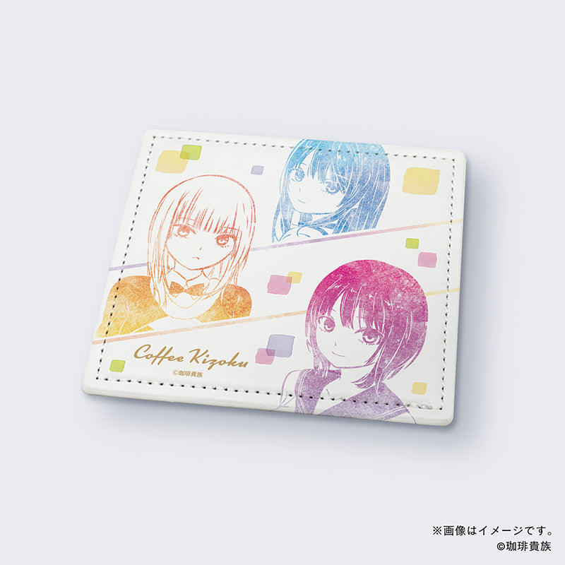 【珈琲貴族】捺印マット・看板娘