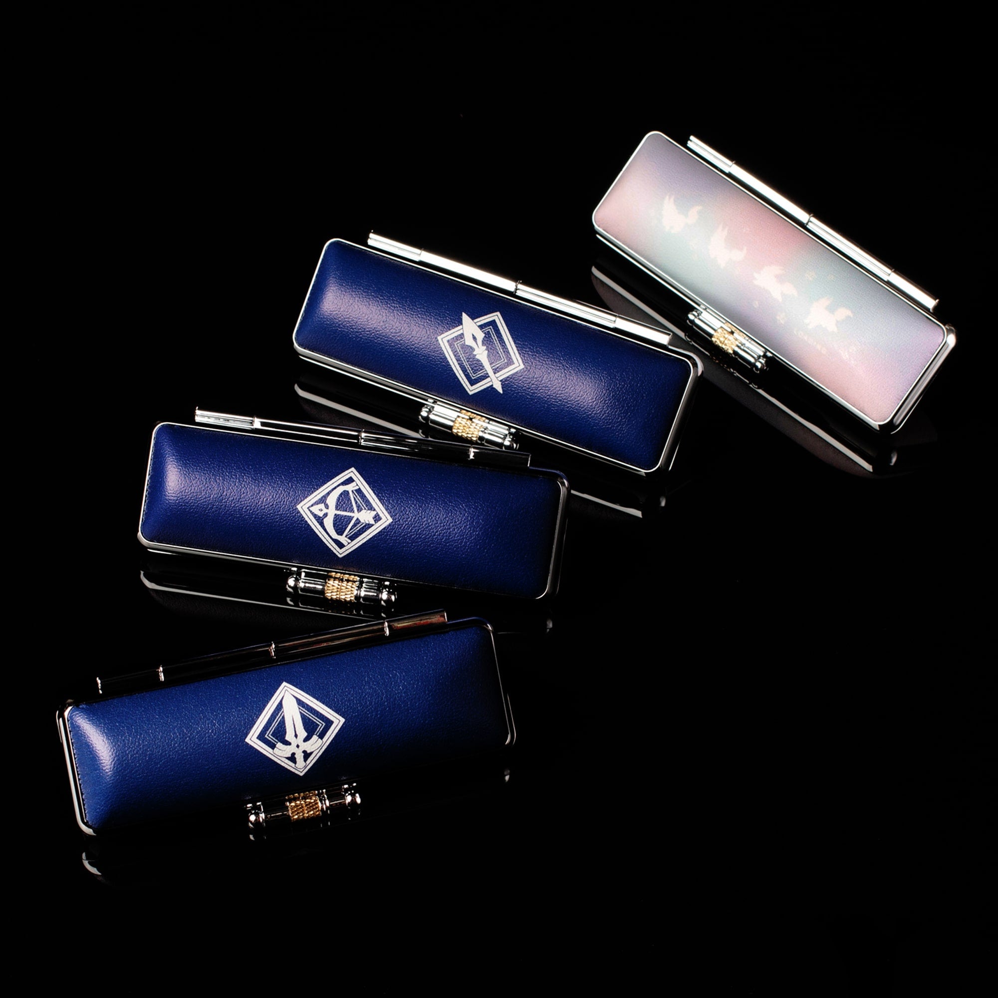 セイバー、アーチャー、ランサーの印鑑ケースの写真