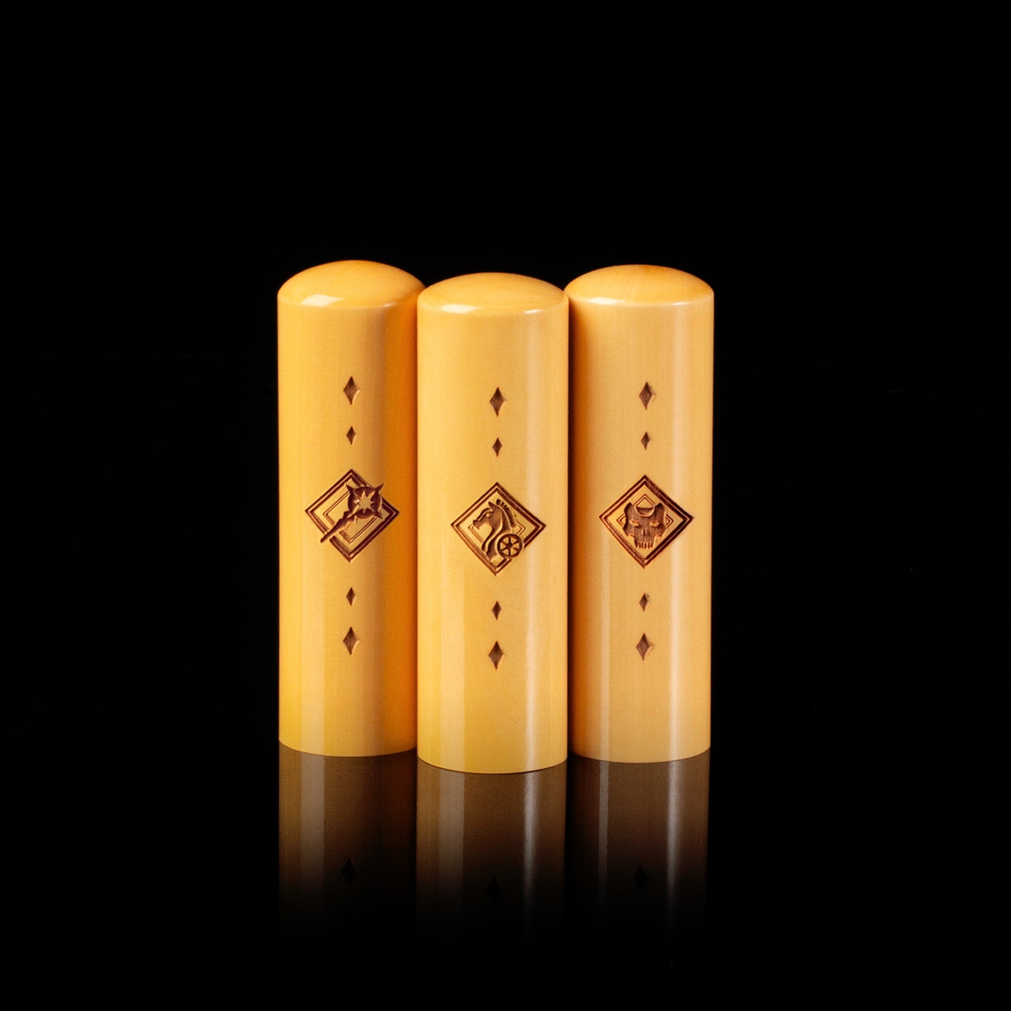 ライダー、キャスター、アサシンの痛印の写真