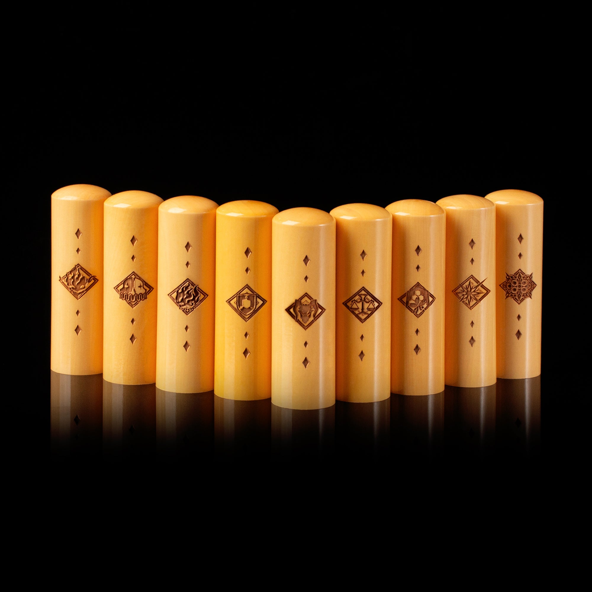 ライダー、キャスター、アサシンの痛印の写真