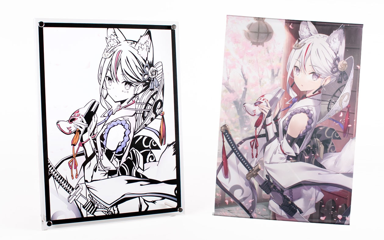 【我美蘭】キリトリエ・鈴音、出発の朝B2タペストリー同梱版