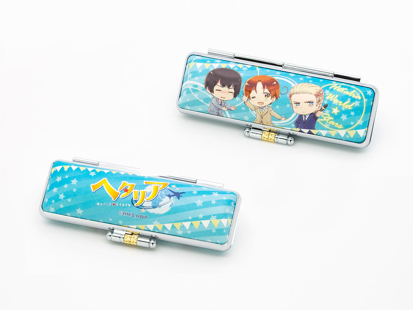 『ヘタリアWorld★Stars』イタリア、ドイツ、日本・印鑑ケース