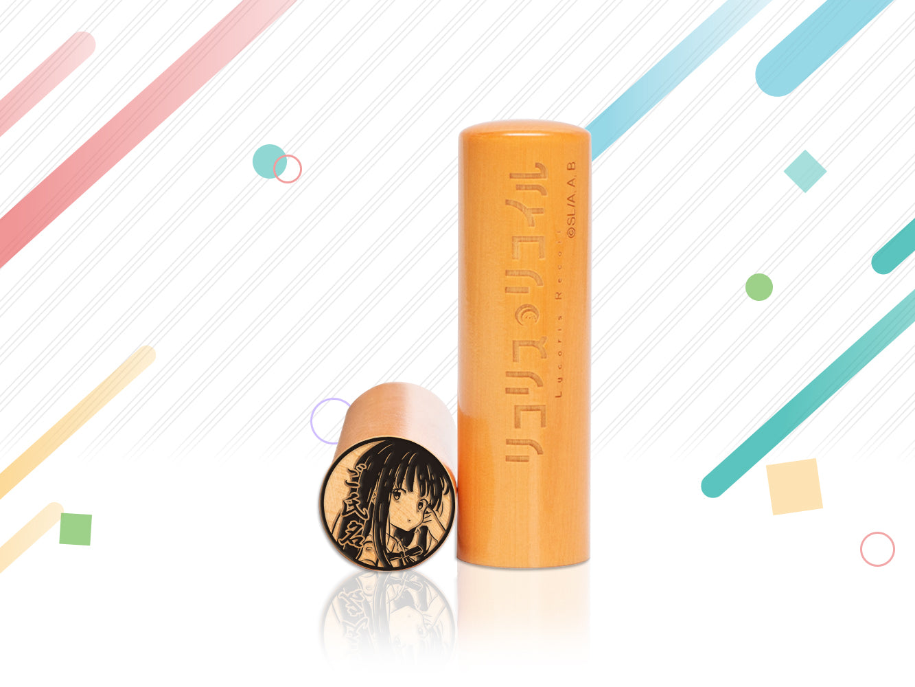 【リコリス・リコイル】井ノ上たきな・制服2・丸印18mm