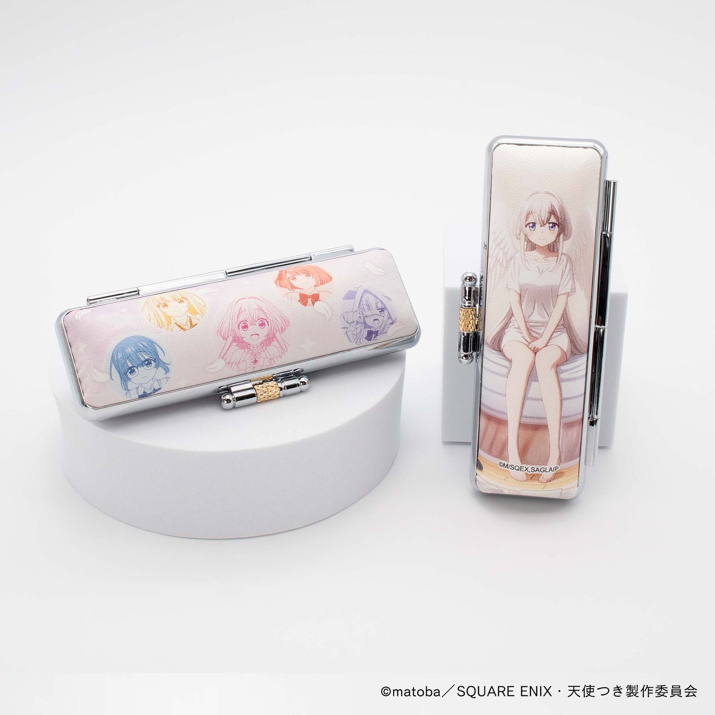 【ワンルーム、日当たり普通、天使つき。】印鑑ケース・キービジュアル②