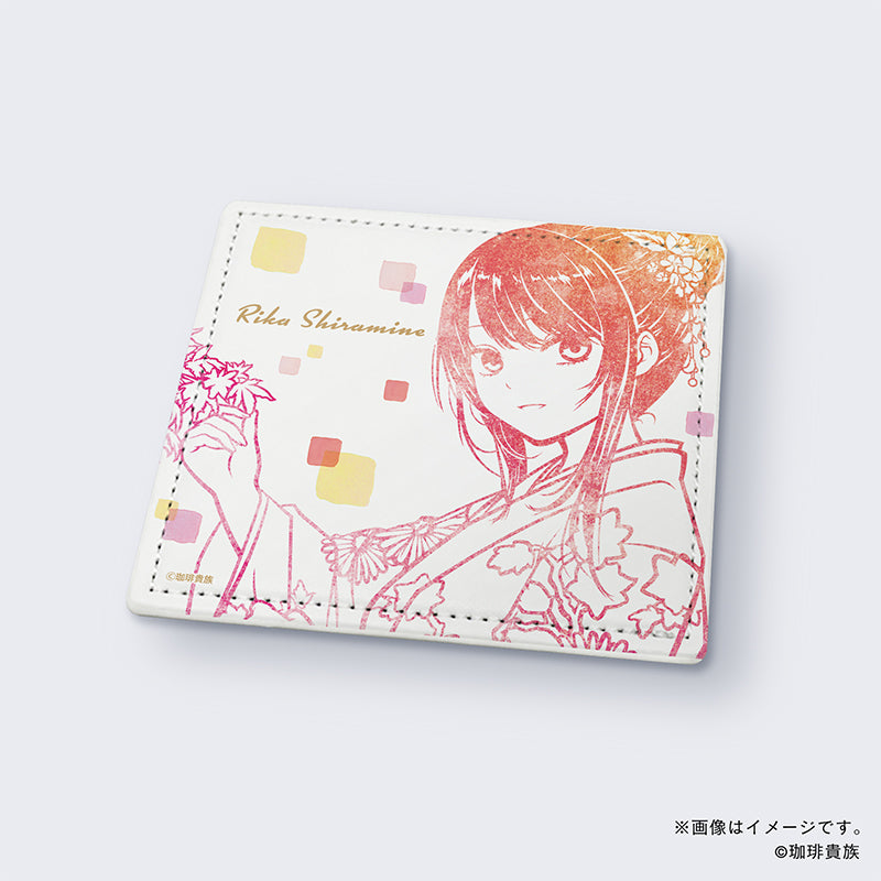 【珈琲貴族】捺印マット・和装姿の白峰さん