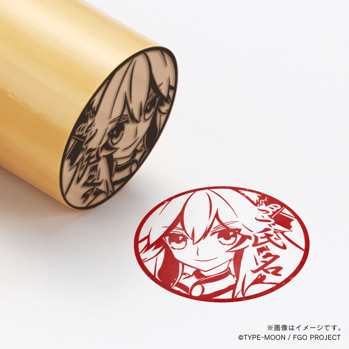 【Fate Grand Order】玉藻の前・丸印18mm_cas
