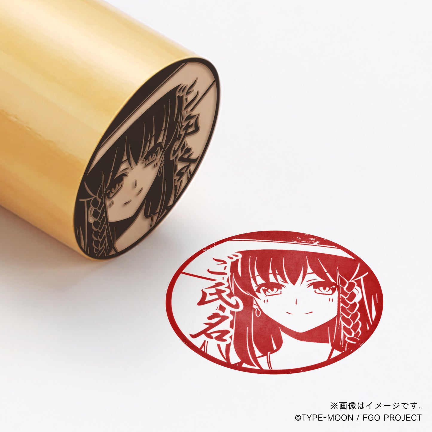 【Fate Grand Order】シャルロット・コルデー（水着）・丸印18mm_cas