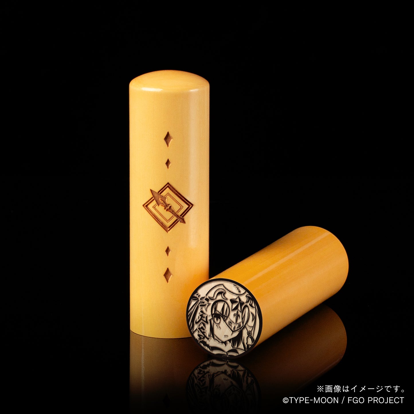 【Fate Grand Order】ジャンヌ・ダルク・オルタ・サンタ・リリィ・丸印18mm_lan