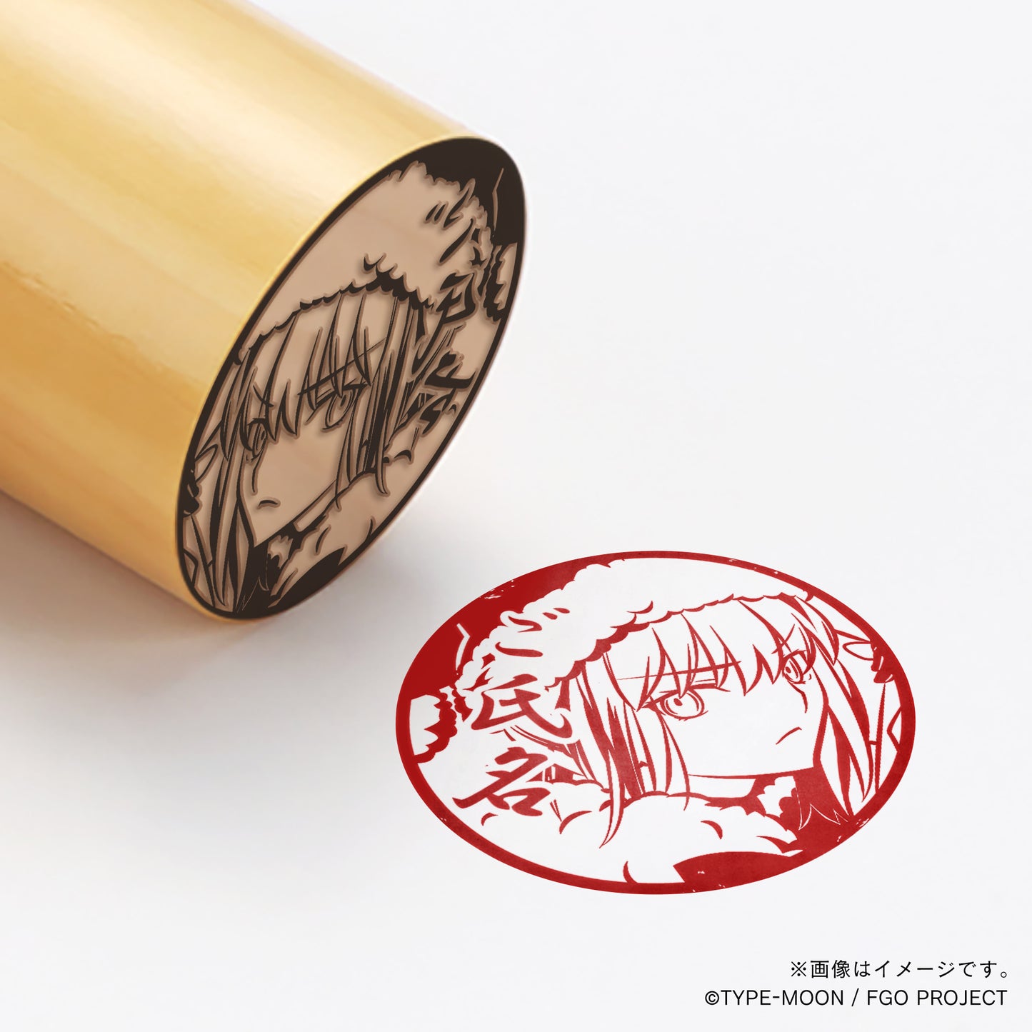 【Fate Grand Order】アルトリア・ペンドラゴン〔サンタオルタ〕・丸印18mm_rid