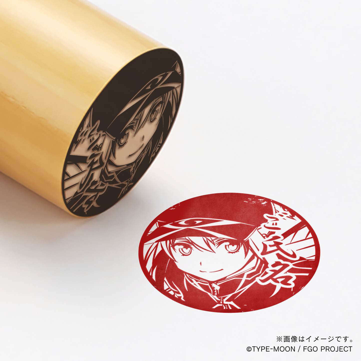 【Fate Grand Order】謎のヒロインXX（水着）・丸印18mm_for