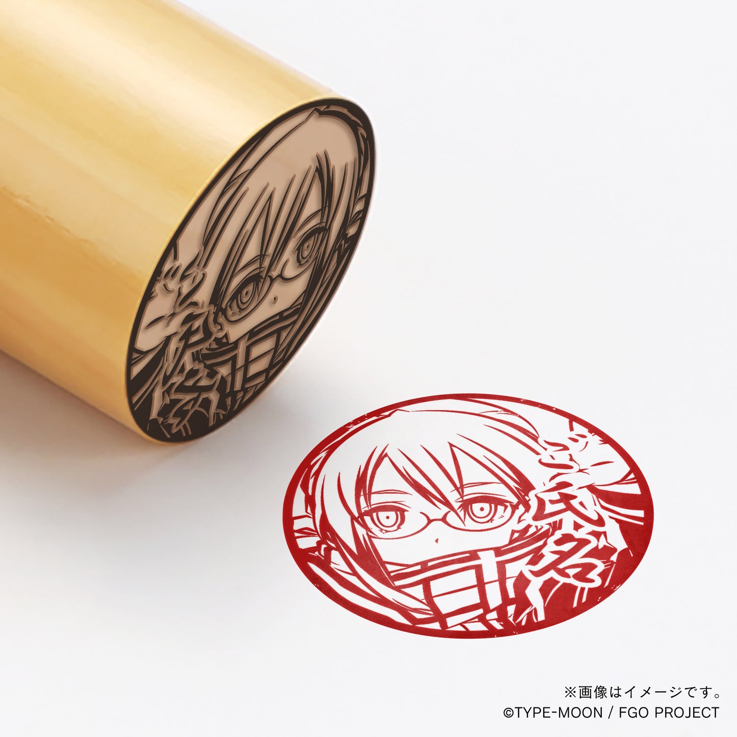 【Fate Grand Order】謎のヒロインX〔オルタ〕・丸印18mm_ber