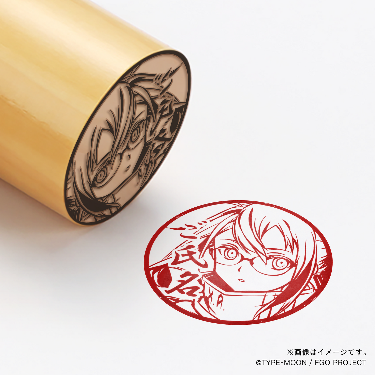 【Fate Grand Order】謎のアイドルX〔オルタ〕・丸印18mm_for