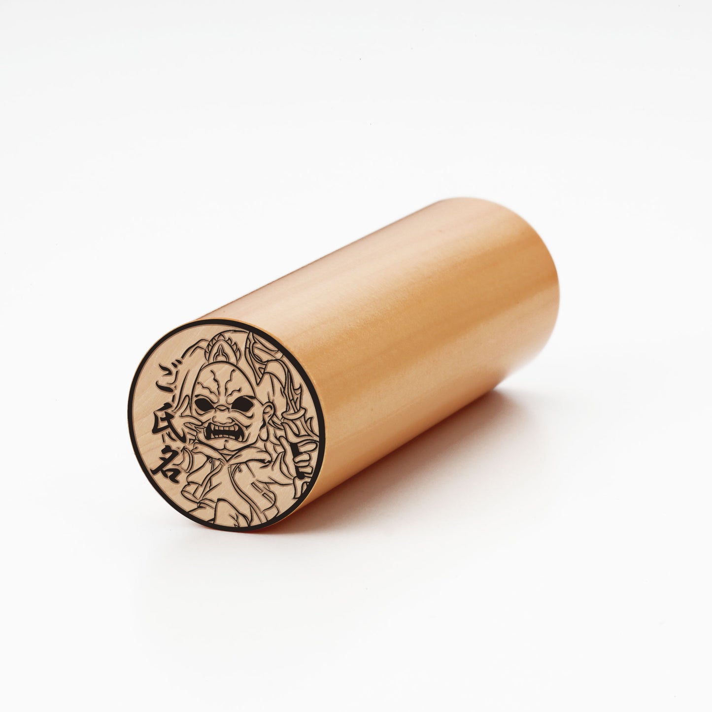 【O-MENZ】丸印・阿形_お面_18mm