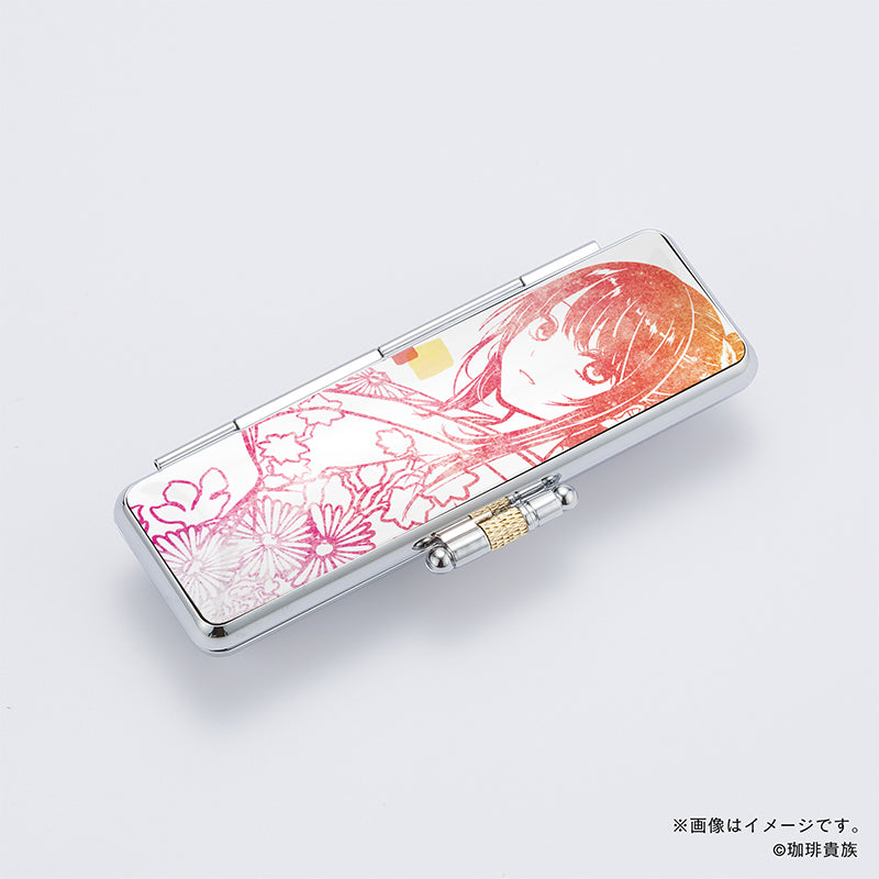 【珈琲貴族】印鑑ケース・和装姿の白峰さん