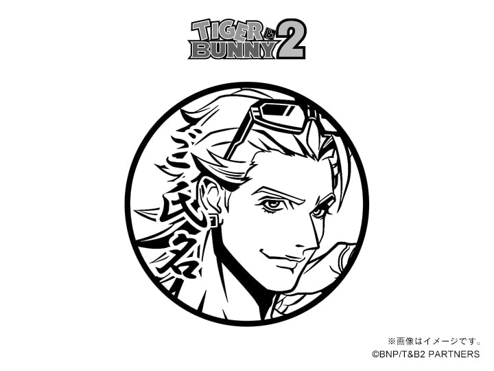 【TIGER & BUNNY 2】ライアン・ゴールドスミス・丸印18mm
